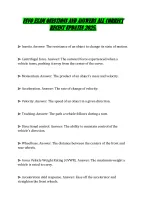 FSVO EXAM QUESTIONS AND ANSWERS ALL CORRECT RECENT UPDATES 2025.