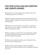 FSVO STATE ACTUAL EXAM 2026 QUESTIONS AND COMPLETE ANSWERS