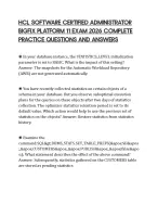HCL SOFTWARE CERTIFIED ADMINISTRATOR BIGFIX PLATFORM 11 EXAM 2026 COMPLETE PRACTICE QUESTIONS AND A