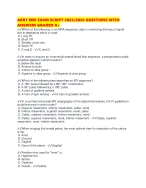 ARRT MRI EXAM SCRIPT 2025/2026 QUESTIONS WITH ANSWERS - DocMerit