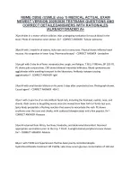 NBME CBSE EXAM WITH ALL ANSWERS CORRECT