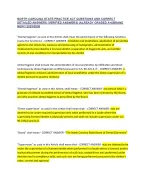NORTH CAROLINA STATE PRACTICE ACT QUESTIONS AND CORRECT DETAILED ANSWERS.