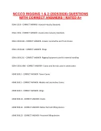 NCCCO RIGGING 1 & 2 (20252026) QUESTIONS WITH CORRECT ANSWERS RATED A+