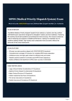 MPDS (Medical Priority Dispatch System) Exam - Most Accurate 2025_2026 ...