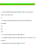 AFMAN 11-2T-6V3 14OG Sup Part 1 (DONE)  NEWEST 2026/2027 ACTUAL EXAM COMPLETE QUESTIONS