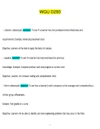 WGU D293 exam 2026-2027 latest update 100% Tested & verified