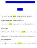 WGU ELO1 test prep NEWEST 2026/2027 ACTUAL EXAM COMPLETE QUESTIONS AND CORRECT DETAILED ANSWERS