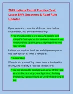 Indiana Learner’s Permit 2025 Ultimate Prep - DocMerit
