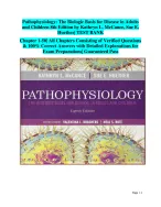 Pathophysiology:The Biologic Basis for Disease in Adults and Children 8th Edition, Kathryn L. McCan