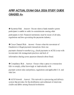 APRP ACTUAL EXAM Q&A 2026 STUDY GUIDE GRADED A+