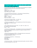 BICSI RTPM EXAM STUDY GUIDE 2025/2026 QUESTIONS WITH SOLUTIONS GRADED A+