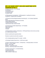 BPK 140 EXAMS SCRIPT 2025/2026 QUESTIONS WITH ANSWERS RATED A+