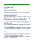 CAPA 2025/2026 ANSWERS AND QUESTIONS GRADED A+