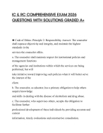 IC & RC COMPREHENSIVE EXAM 2026 QUESTIONS WITH SOLUTIONS GRADED A+