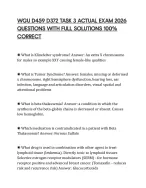 WGU D459 D372 TASK 3 2026 QUESTIONS WITH FULL - DocMerit