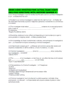 CRIME SCENE INVESTIGATION ACTUAL EXAM SCRIPT 2025/2026 QUESTIONS WITH ...