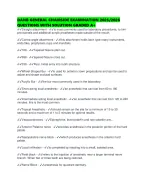 DANB GENERAL CHAIRSIDE EXAMINATION 2025/2026 QUESTIONS WITH SOLUTION ...