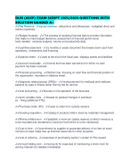 DLM (ASCP) EXAM SCRIPT 2025/2026 QUESTIONS WITH SOLUTION GRADED A+