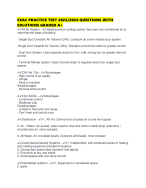EXAC PRACTICE TEST 2025/2026 QUESTIONS WITH SOLUTIONS GRADED A+