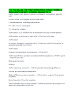 F-60 FIRE GUARD FOR TORCH OPERATIONS EVALUATION EXAM 2025 QUESTIONS WITH ANSWERS GUARANTEE A+