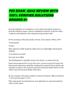 F80 EXAM QUIZ REVIEW WITH 100% VERIFIED SOLUTIONS GRADED A+