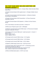 FAE STUDY EXAM GUIDE 2025/2026 QUESTIONS AND ANSWERS GRADED A++