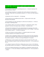 FDNY Z51 RMO EXAM SCRIPT 2025 QUESTIONS AND ANSWERS RATED A+