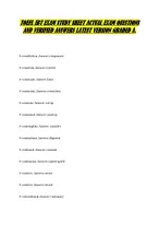 TOEFL IBT EXAM STUDY SHEET ACTUAL EXAM QUESTIONS AND VERIFIED ANSWERS LATEST VERSION GRADED A.