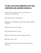 TTU EKO CMI 3358 EXAMINATION TEST 2026 QUESTIONS AND ANSWERS GRADED A+