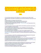 ATI RN Comprehensive Predictor 2025.