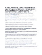 Top-Scoring ATI RN Comprehensive Predictor 2023 Exit  | RN ATI Comprehensive Predictor Exit Exam with NGN Pass on F