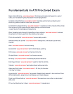 Exam  ATI FUNDAMENTAL PRACTICE FULL EXAM FINAL UPDATE REVIEW 25