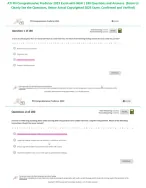 ATI PN Comprehensive Predictor Exit Exam with NGN 2025/2026: Latest 180 Questions & 98% Verified