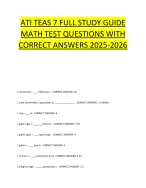 ATI TEAS 7 FULL STUDY GUIDE MATH TEST QUESTIONS WITH CORRECT ANSWERS 2025.pdf