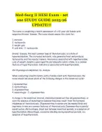 Med-Surg II HESI Exam - set one STUDY GUIDE 2025-26 UPDATE!!!.pdf