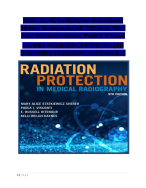 Radiation Protection in Medical Radiography – 9th Edition (Statkiewicz Sherer & Visconti)