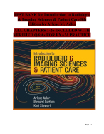 Introduction to Radiologic & Imaging Sciences and Patient Care – 8th Edition | Complete Test Bank