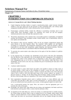 Solution Manual For Fundamentals of Corporate Finance 2nd Edition by Ross, Westerfield, Jordan Chap