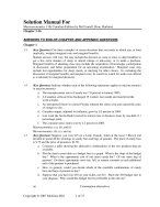 Solution Manual For Macroeconomics 11th Canadian Edition by McConnell, Brue, Barbiero