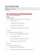 Test Bank For Pathophysiology The Biologic Basis for Disease in Adults and Children, 5th Edition by