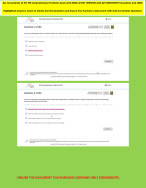 PN ATI Comprehensive predictor Exit Retake 20232025 Exam with NGN 180 Questions and Answers