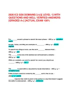 2026	IC3 GS6 DOMAINS 3,4,5[ LEVEL 1] WITH QUESTIONS AND WELL VERIFIED ANSWERS [GRADED A+] exam