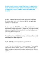 2026 ISA UTILITY SPECIALIST EXAM (CHAPTERS 1-7) EXAM LATEST  EXAM QUESTIONS AND CORRECT ANSWERS