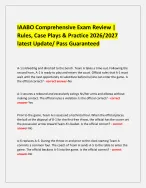 IAABO Comprehensive Exam Review | Rules, Case - DocMerit