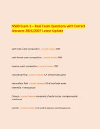 N580 Exam 1 – with Correct Answers 2026/2027 - DocMerit