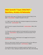 SNSA SonicOS 7 Exam 2026/2027 – Questions, Answers and Rationales ...