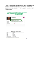 I HUMAN CASE STUDY WEEK 7 2025 JAMES TAYLOR 39 YEAR OLD MALE WITH PROGRESSIVE SHORTNESS OF BREA
