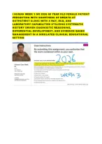 I HUMAN WEEK 3 NR 2026 60 YEAR OLD FEMALE PATIENT PRESENTING WITH SHORTNESS OF BREATH AT OUTPATIENT