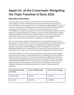 Apple’s Triple Transition: The 2026 Strategy Blueprint