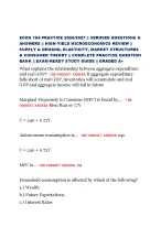 ECON 104 PRACTICE 2026/2027 || VERIFIED QUESTIONS & ANSWERS || HIGH-YIELD MICROECONOMICS REVIEW ||